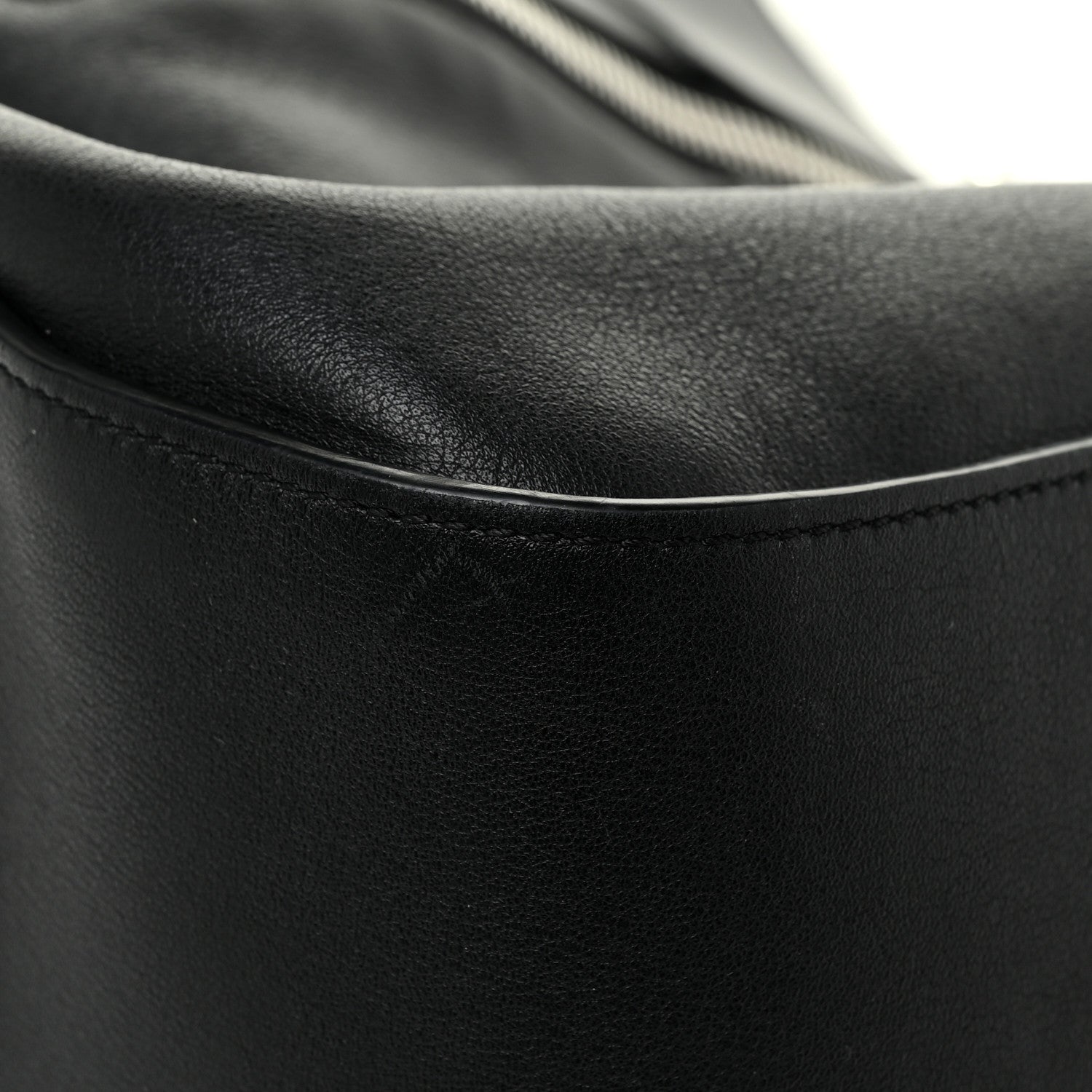 Loewe Calfskin Medium Hammock Shoulder Bag Black 16 of 20