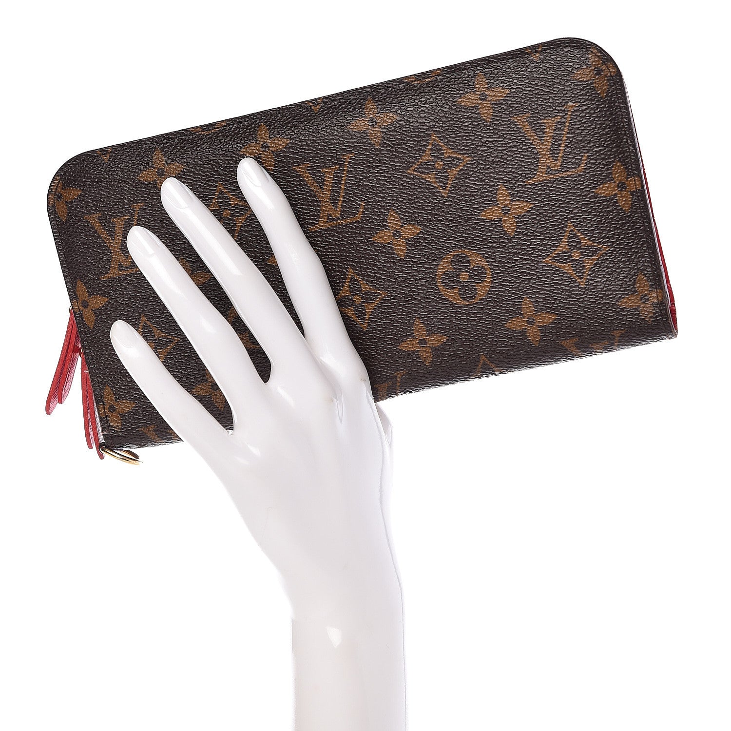 Louis Vuitton Monogram Insolite Wallet Red 2 of 21
