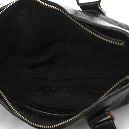 Balenciaga Pebbled Caribou Classic Hardware First Black 4 of 14