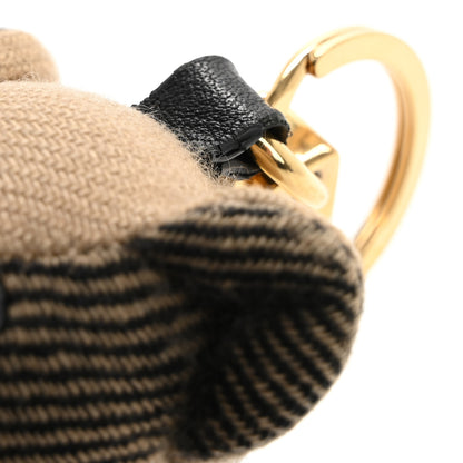 Burberry Cashmere Check Thomas Bear Keychain Charm 5 of 7