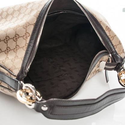 Gucci Monogram GG Twins Large Hobo Dark Brown 5 of 7