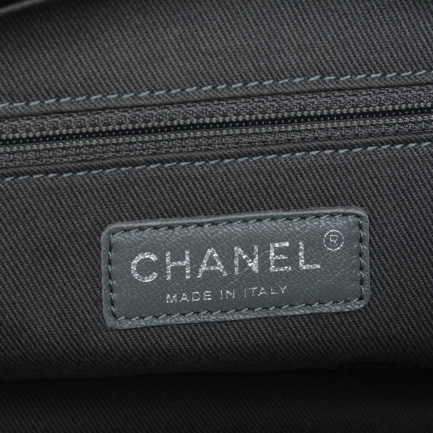 Chanel Calfskin Quilted Small Stitch It Tote Black 6 of 7