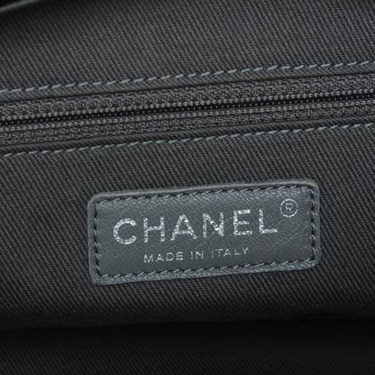Chanel Calfskin Quilted Small Stitch It Tote Black 6 of 7