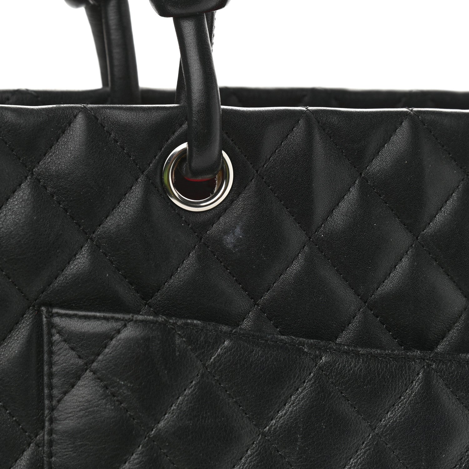 Chanel Calfskin Quilted Large Cambon Tote Black 12 of 12