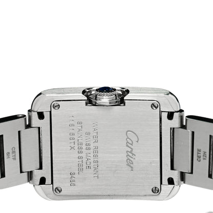 Cartier Stainless Steel 23mm Tank Anglaise Quartz Watch 4 of 5