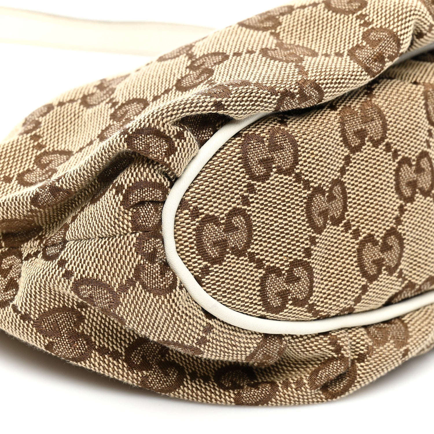 Gucci Monogram Pochette White 7 of 8