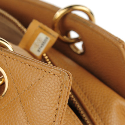 Chanel Caviar Quilted Petit Timeless Tote PTT Beige 8 of 13