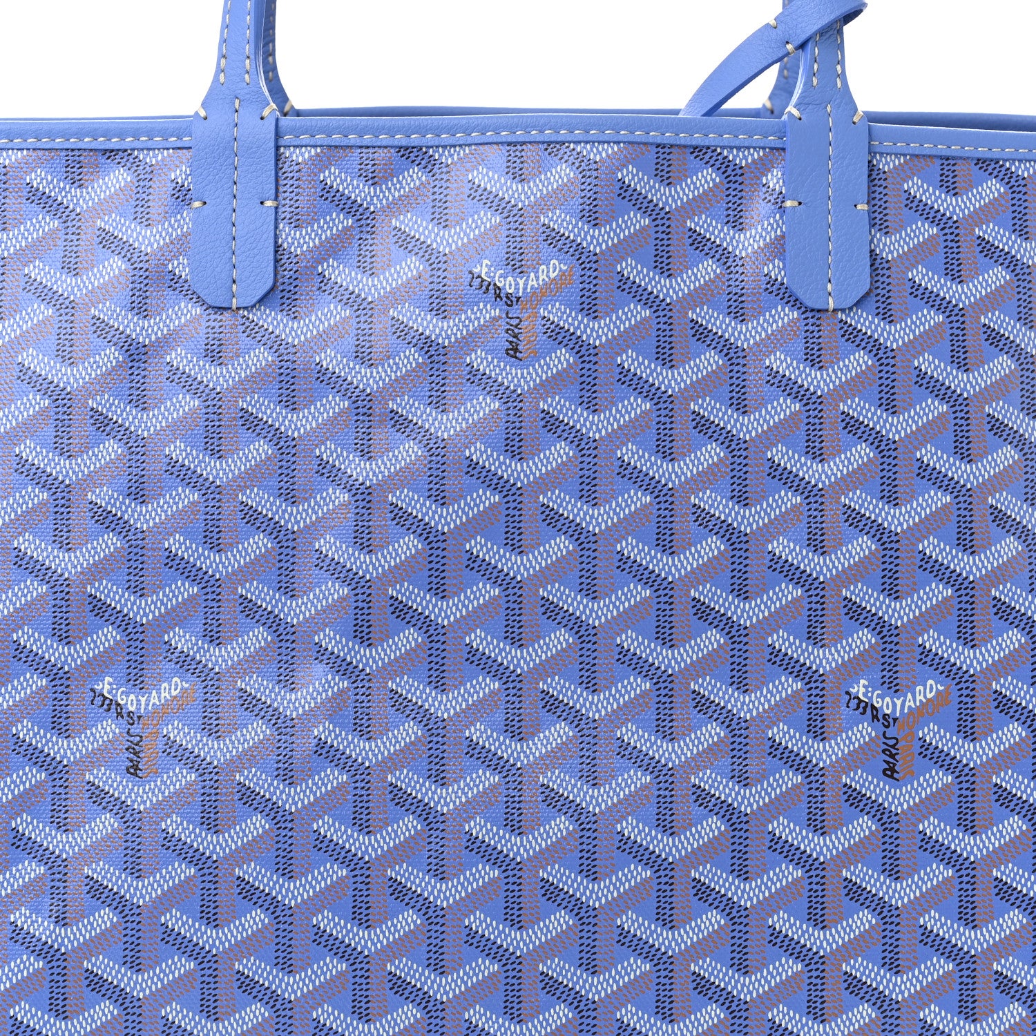 Goyard Goyardine Le Jardin Saint Louis PM Iris 9 of 11