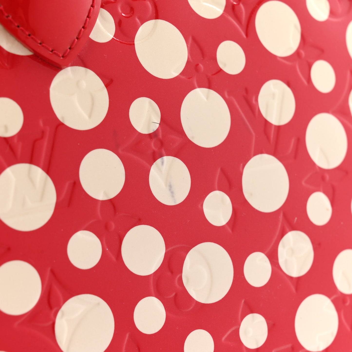 Vernis Kusama Infinity Dots Lockit MM Red