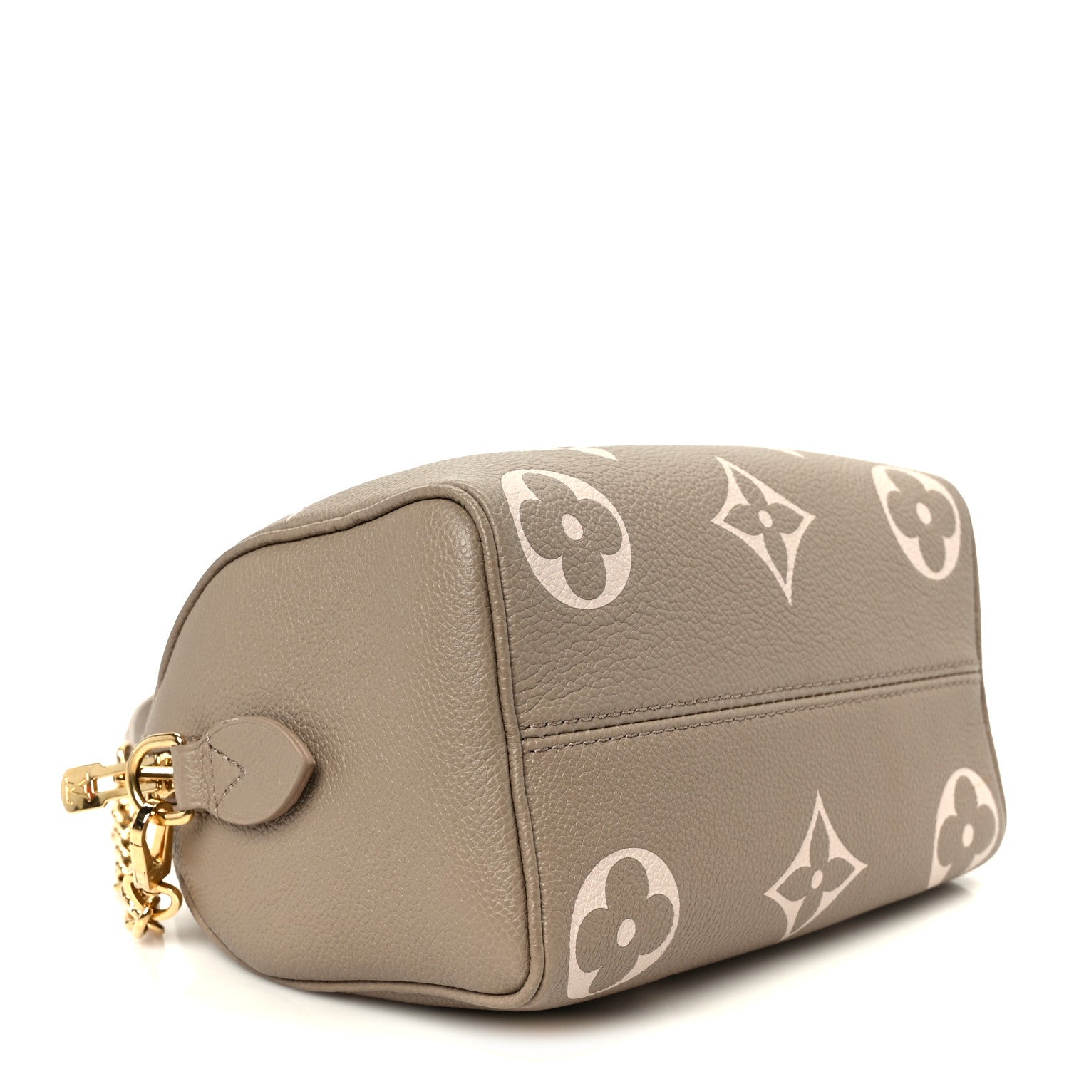 Louis Vuitton Empreinte Monogram Giant Speedy Bandouliere 20 Creme Beige 4 of 12
