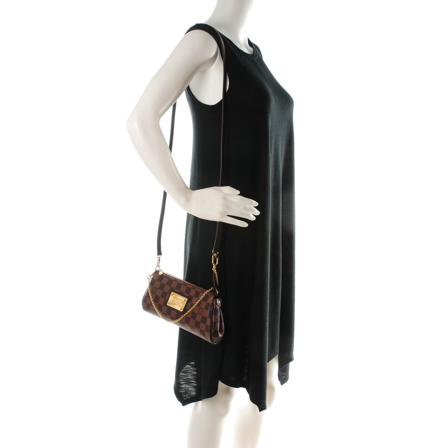 Damier Ebene Eva Clutch