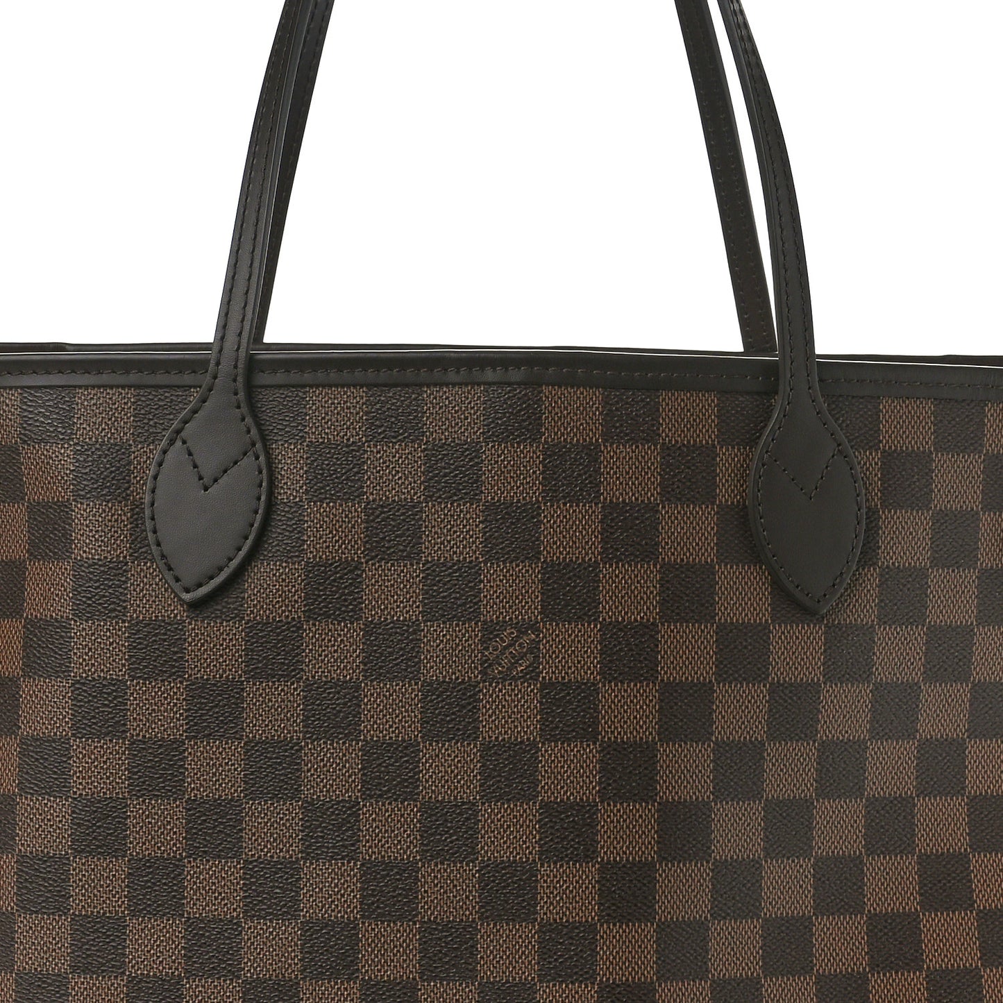 Damier Ebene Neo Neverfull MM Rose Ballerine