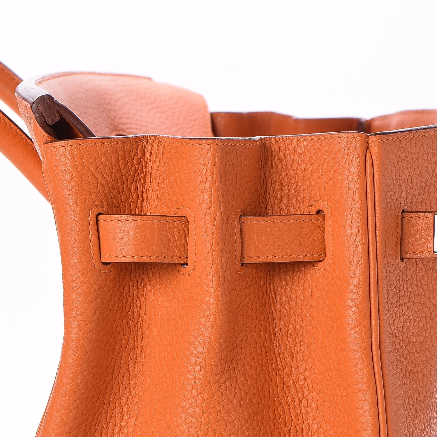 Hermes Taurillon Clemence Birkin 35 Orange 23 of 32