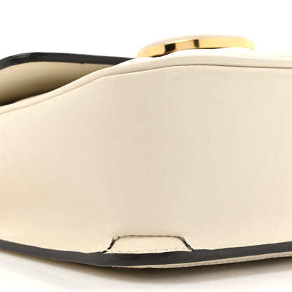 Gucci Calfskin Quilted Small Deco Shoulder Bag Mystic White 10 of 14