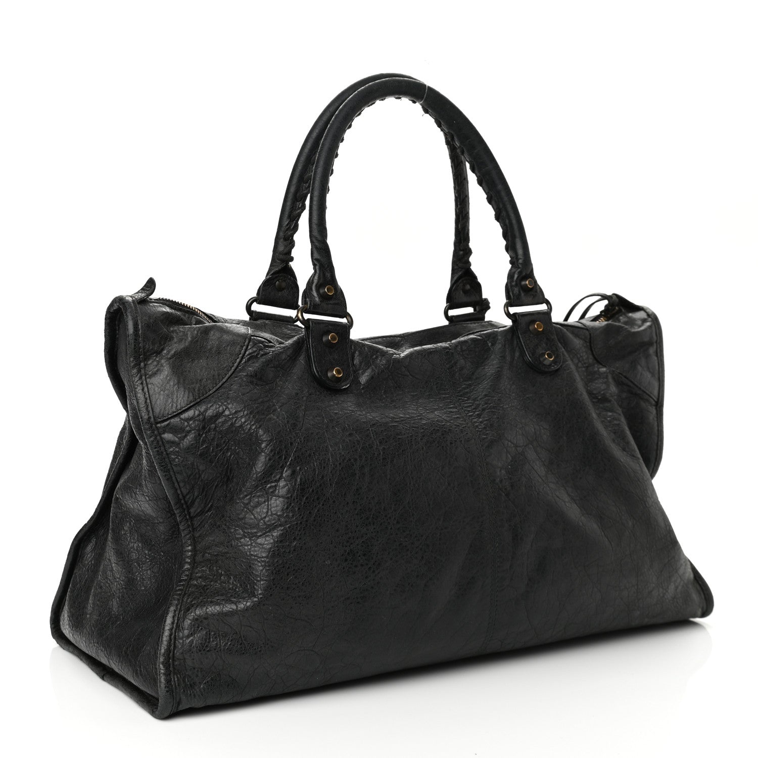 Balenciaga Agneau Classic Hardware Work Black 3 of 10