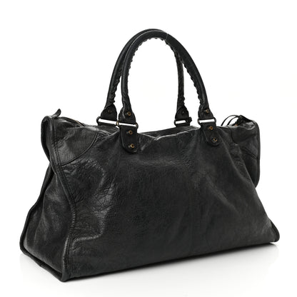 Balenciaga Agneau Classic Hardware Work Black 3 of 10