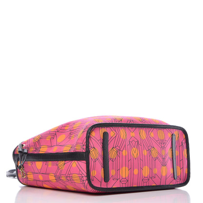 MCM Visetos Medium Liz Reversible Shopper Tote Pink 11 of 20