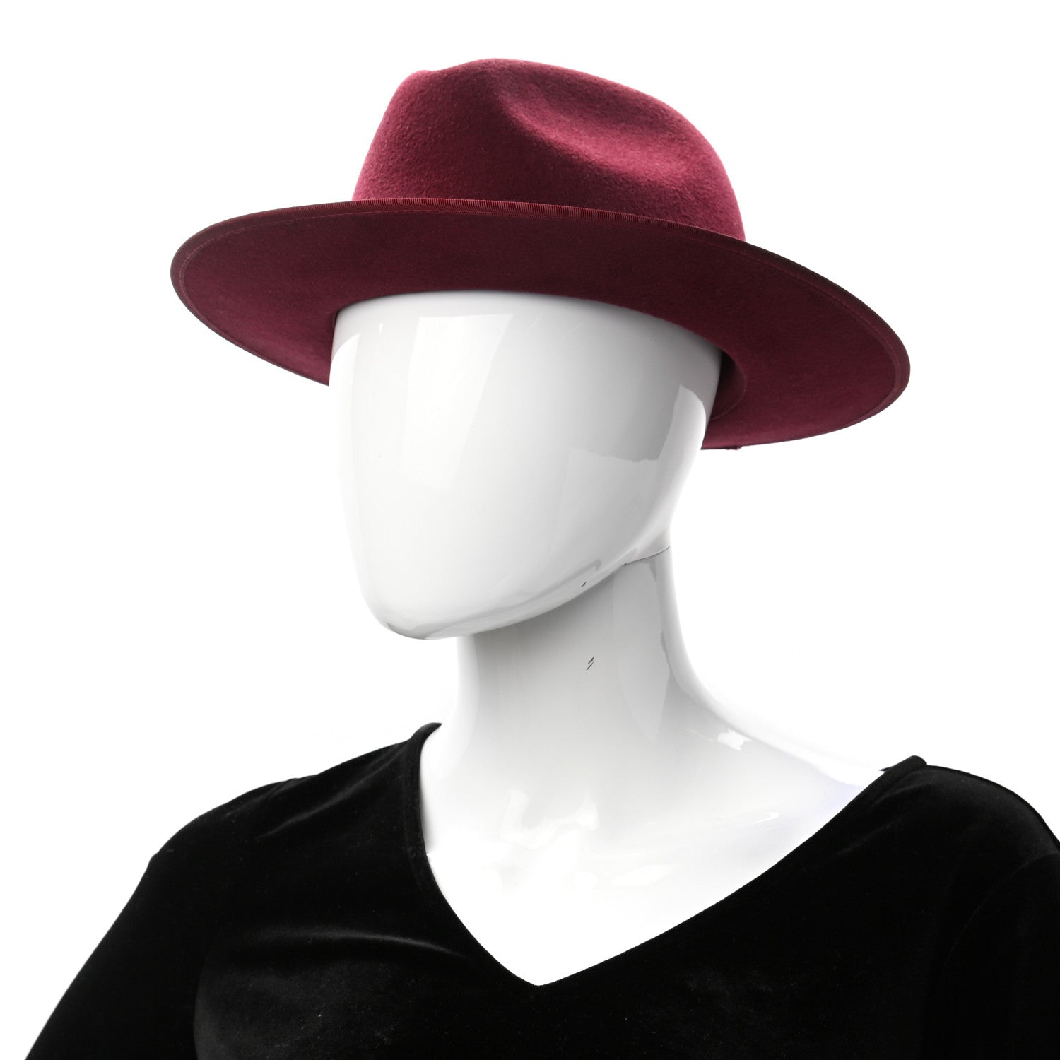 Gucci Felt Horsebit Hat S Bordeaux 2 of 9