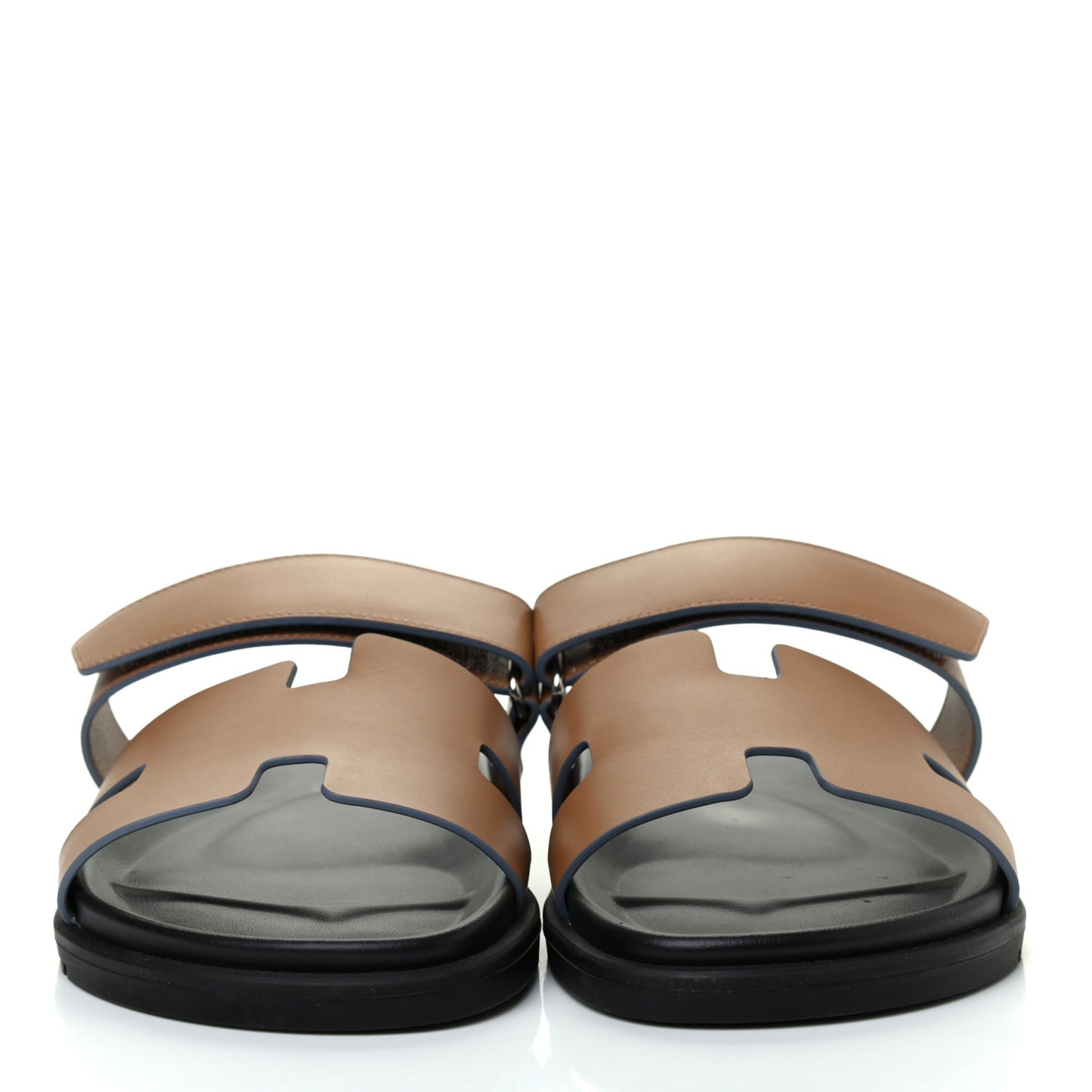 Calfskin Mens Chypre Sandals 42 Gold