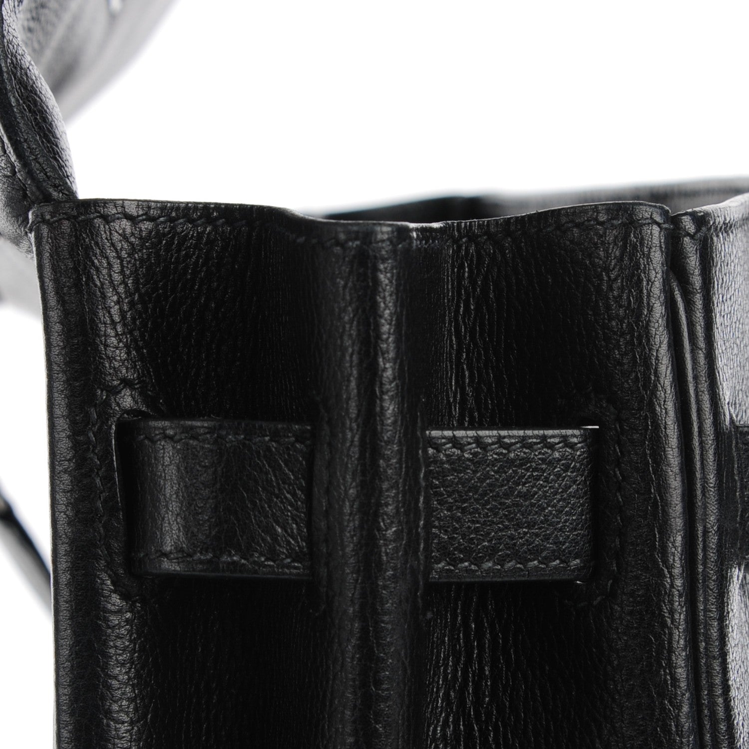 Hermes Evergrain Kelly Retourne 35 Black 8 of 19