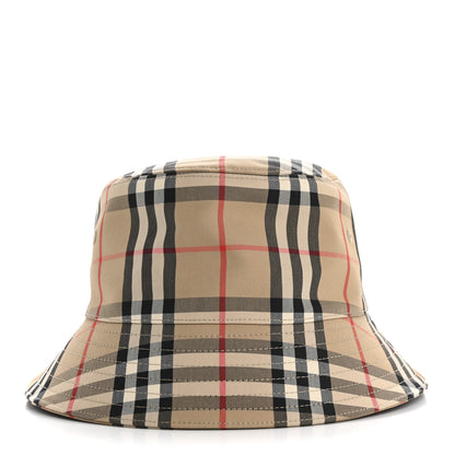 Burberry Technical Cotton Vintage Check Bucket Hat S Archive Beige 3 of 9