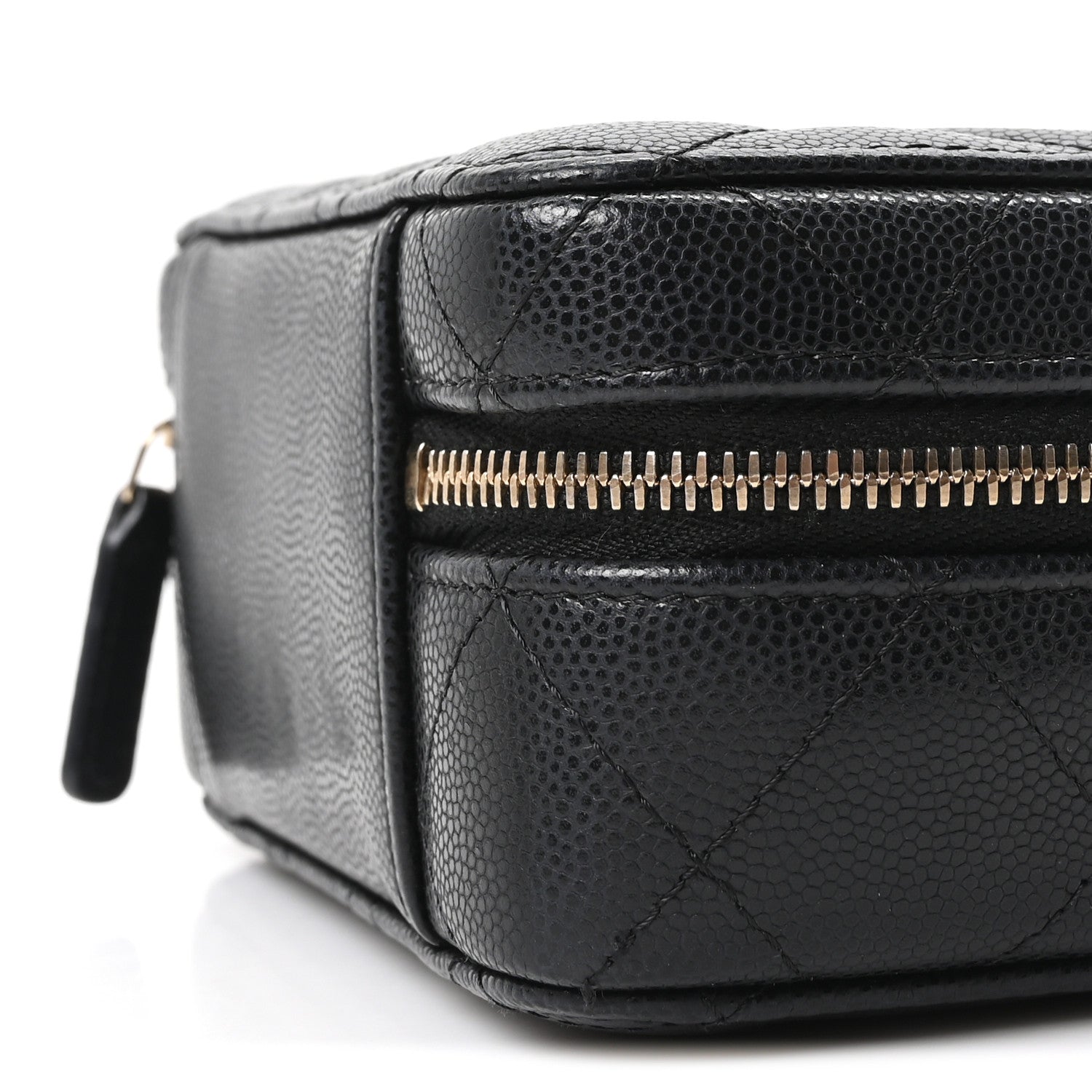 Chanel Caviar Quilted Twist Your Buttons Clutch With Chain Black 10 of 11