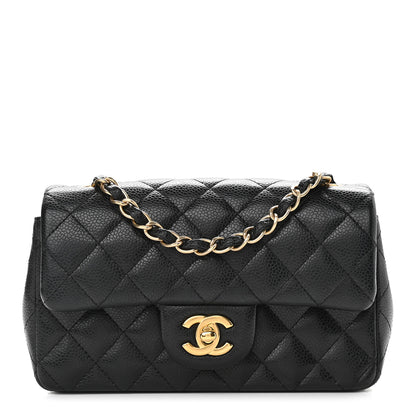 Chanel Caviar Quilted Mini Rectangular Flap Black 1 of 9