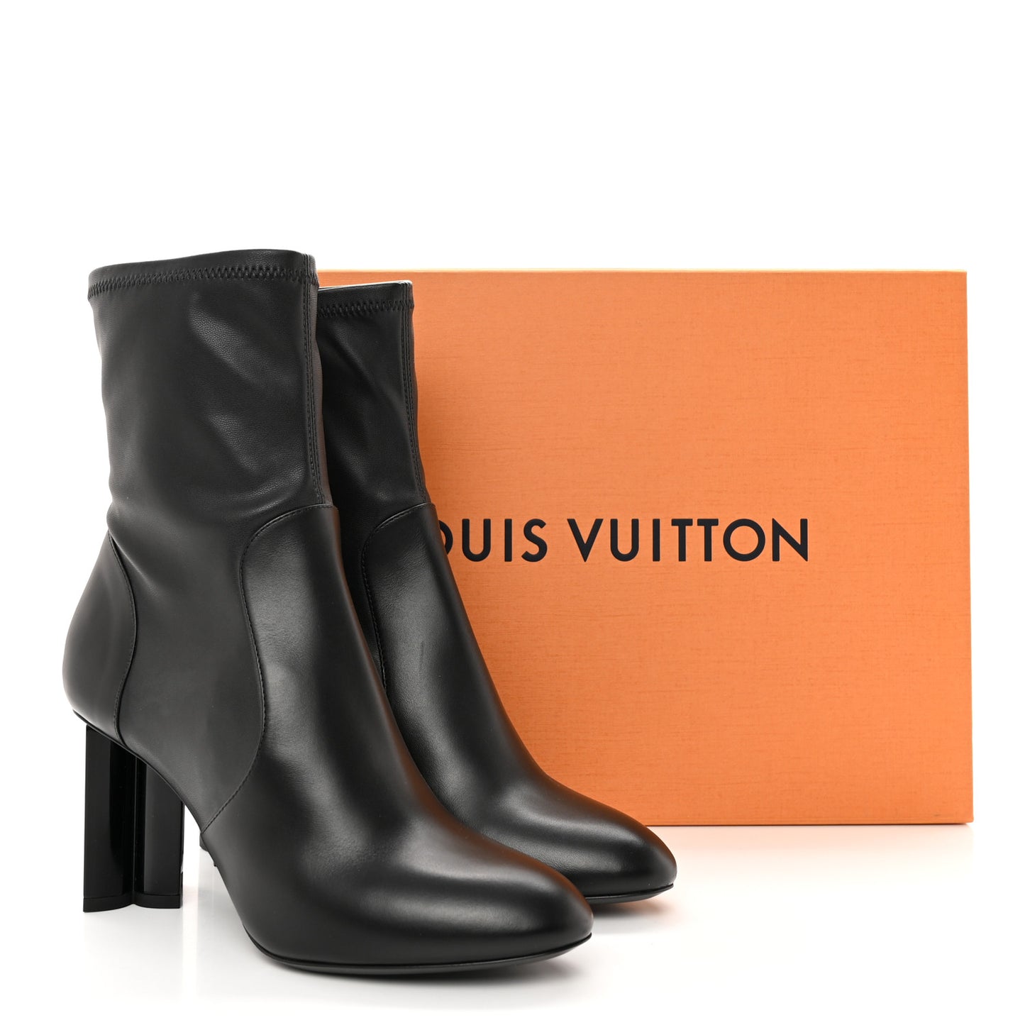 Calfskin Uniformes Silhouette Ankle Boots 37.5 Black