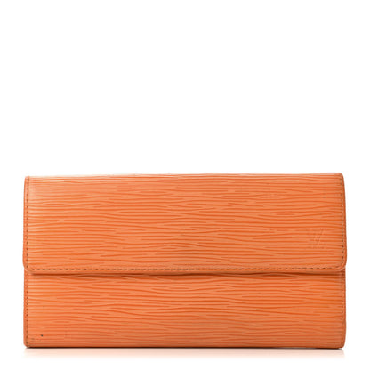 Louis Vuitton Epi Sarah Wallet Mandarin 1 of 4