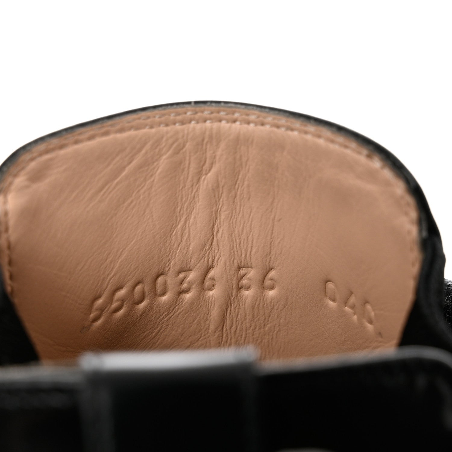 Gucci Calfskin Crystal GG Trip Chelsea Ankle Boots 36 Black 6 of 11