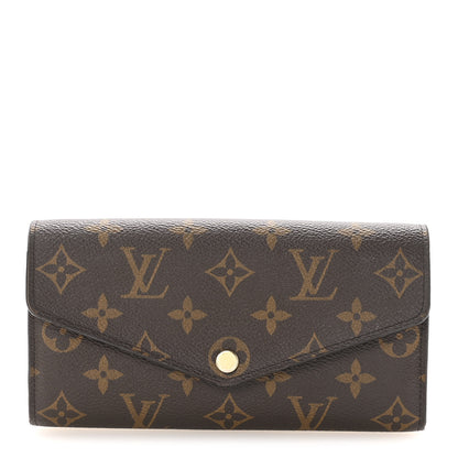 Louis Vuitton Monogram Sarah Wallet NM Coquelicot 1 of 6