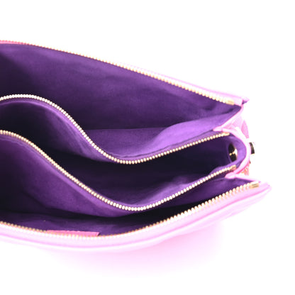 Louis Vuitton Lambskin Embossed Monogram Vuittamins Coussin PM Rose Violet 4 of 4