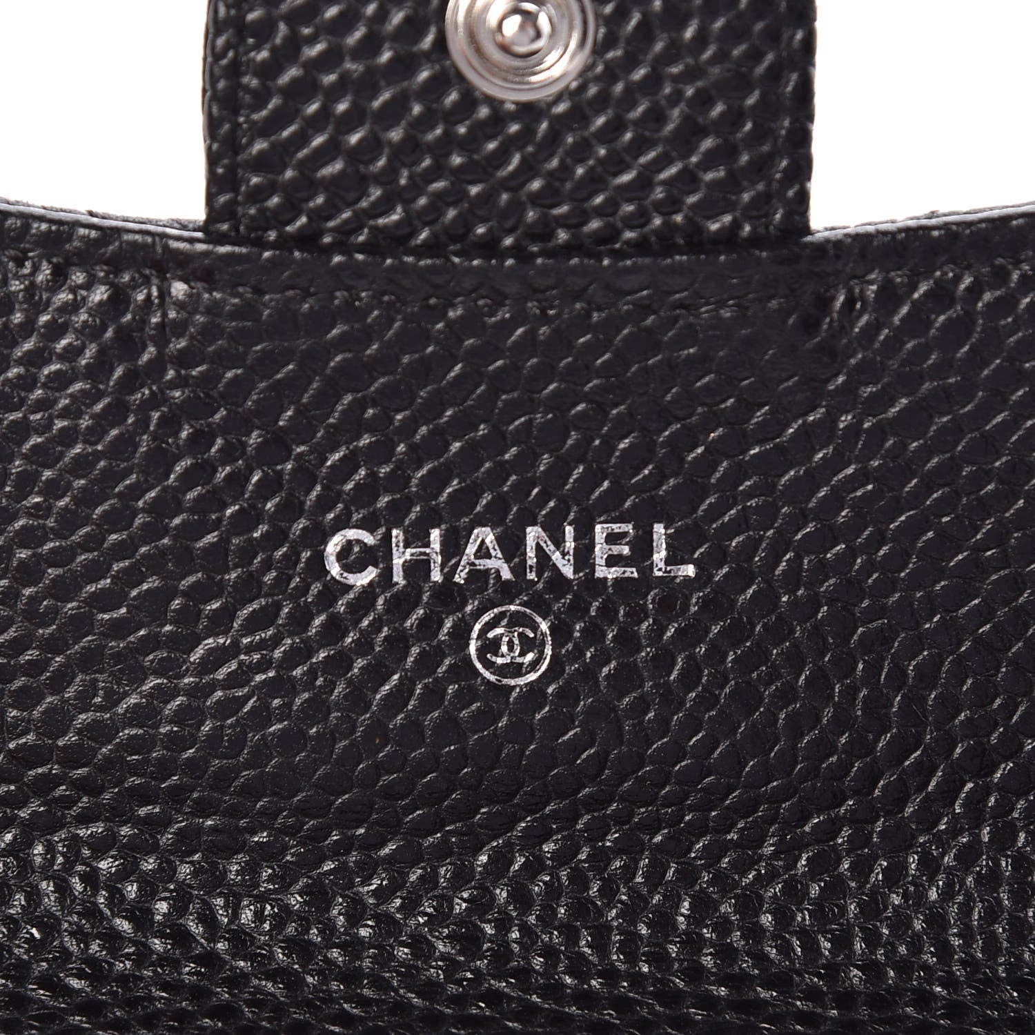 Chanel Caviar Quilted Coin Purse Black 7 of 11