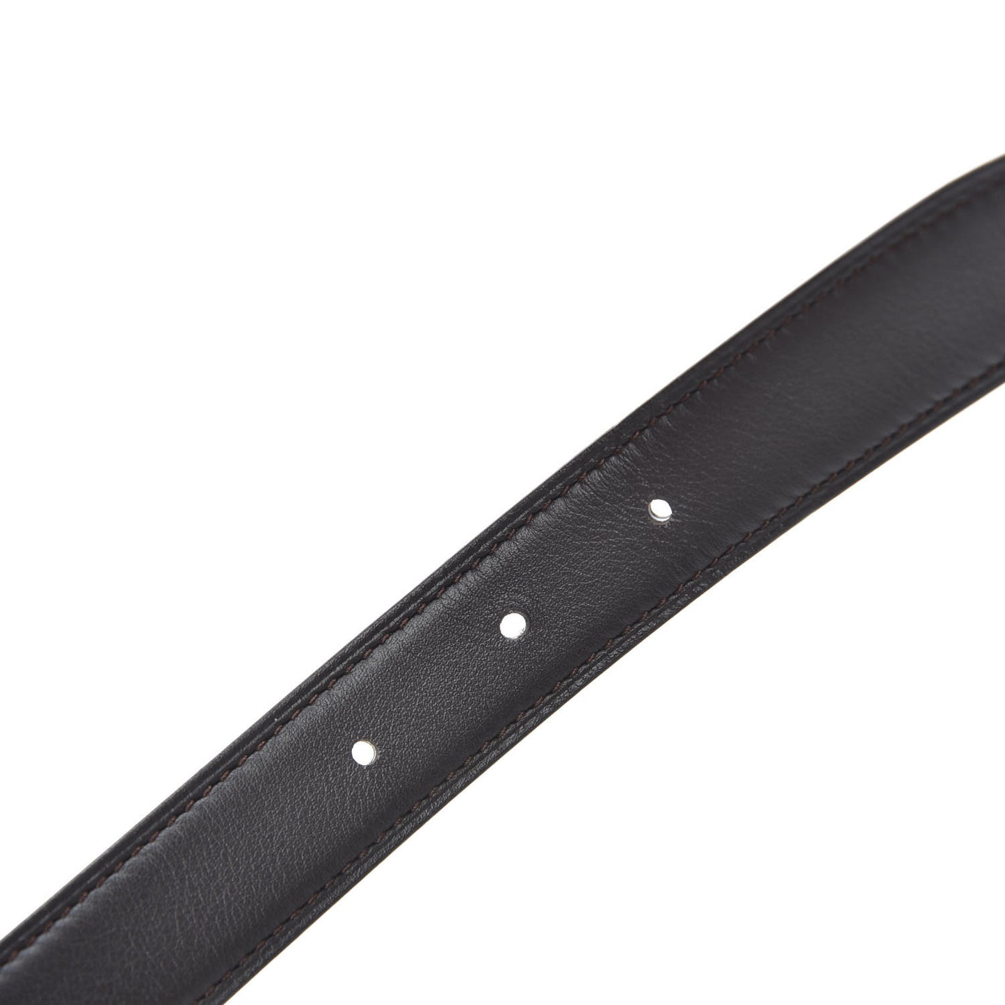 Epsom Swift 24mm Mors H Belt 90 Vert Olive Chocolate