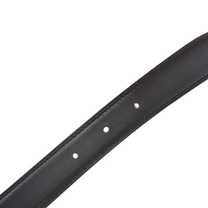 Hermes Epsom Swift 24mm Mors H Belt 90 Vert Olive Chocolate 3 of 5
