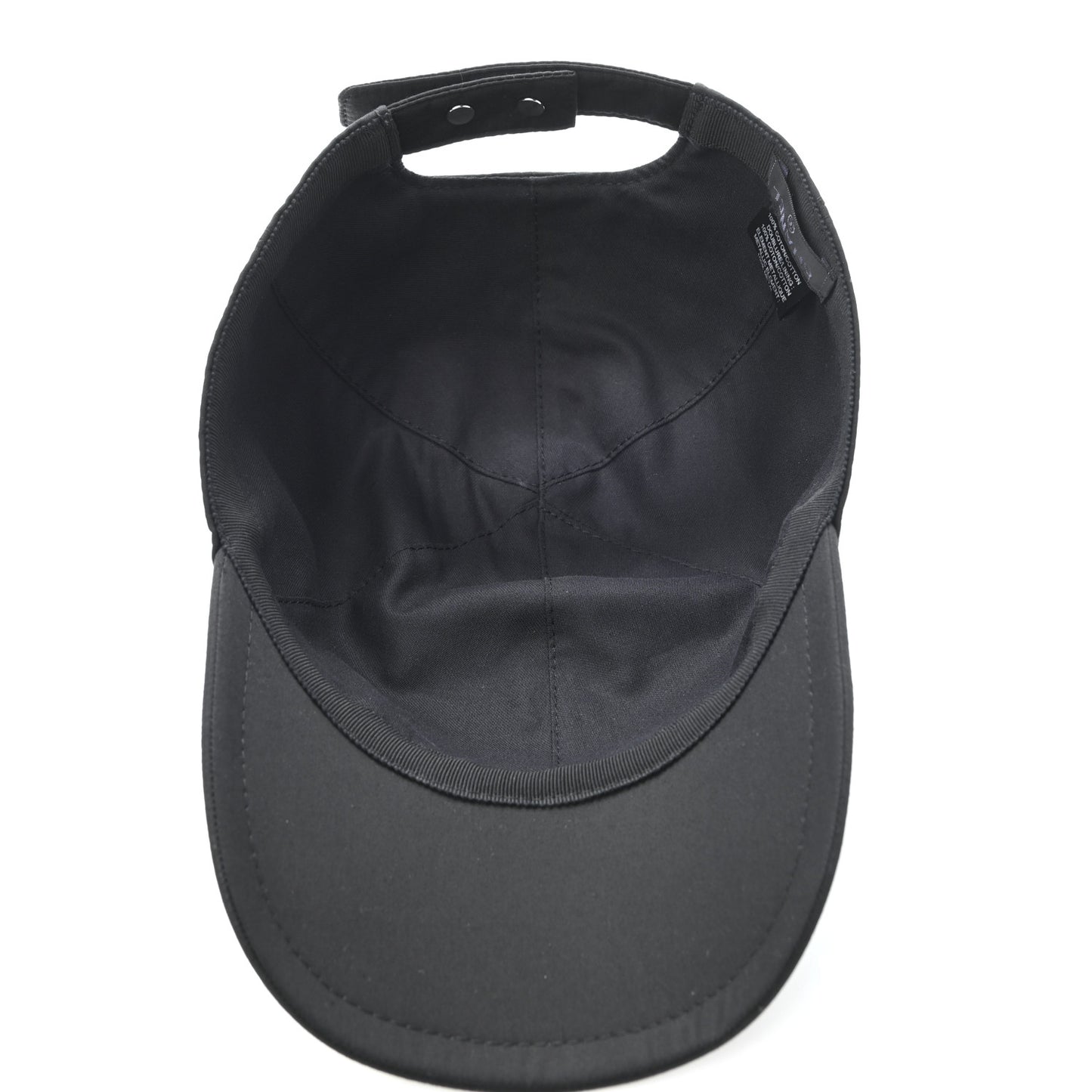 Cotton CC Cap Hat Black