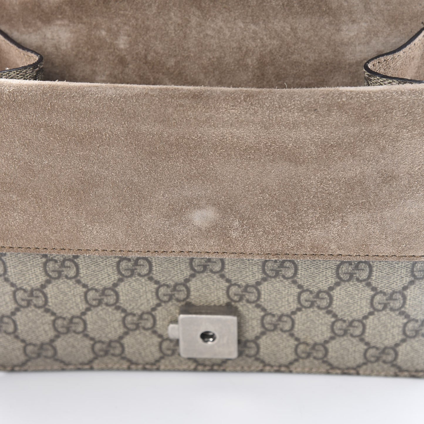GG Supreme Monogram Mini Dionysus Shoulder Bag Taupe