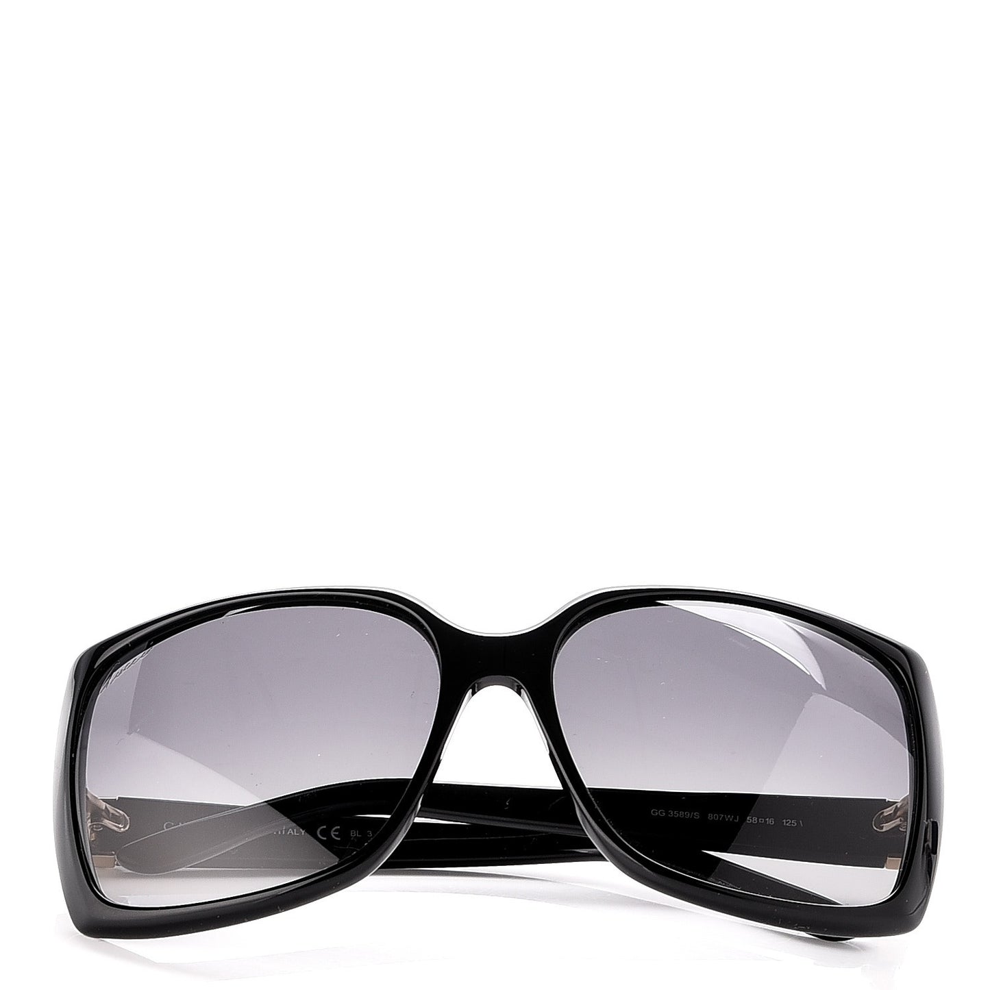 Acetate Square Frame GG 3589/S Sunglasses Black