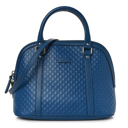 Gucci Soft Microguccissima Medium Dome Bag Caspian 1 of 9