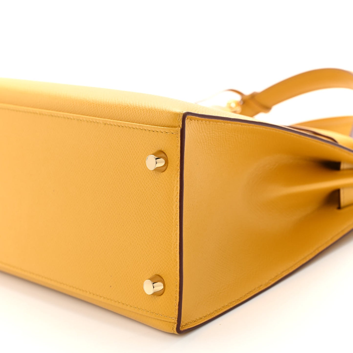 Epsom Kelly Sellier 28 Jaune Ambre