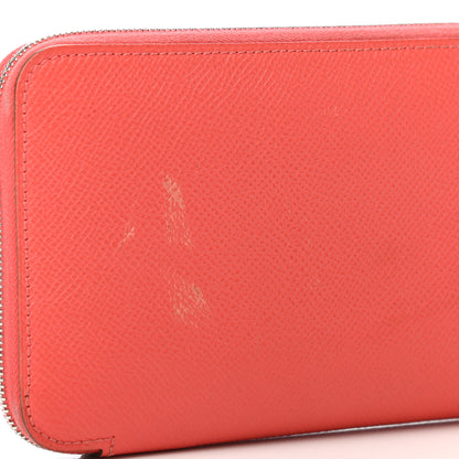 Hermes Epsom Silk'in Wallet Rose Jaipur 5 of 5