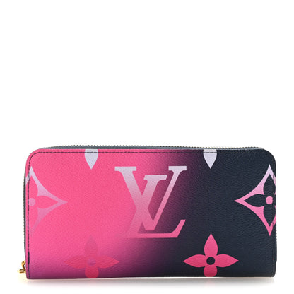 Louis Vuitton Monogram Giant Spring In The City Zippy Wallet Midnight Fuchsia 1 of 8