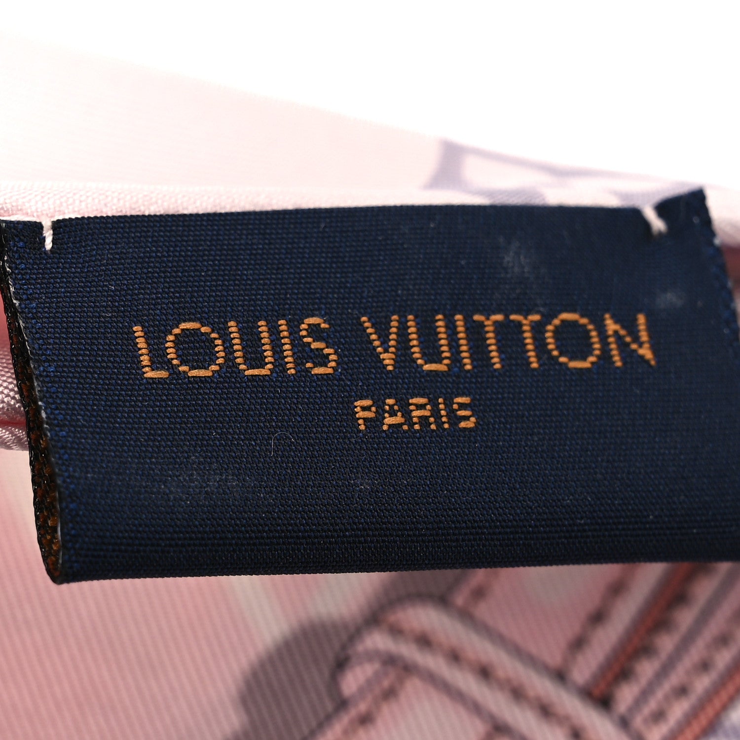 Louis Vuitton Silk Monogram Confidential Bandeau Light Pink 3 of 5