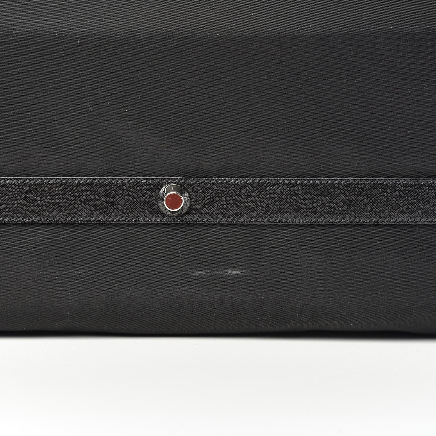 Prada Tessuto Nylon Saffiano Viaggio Carry On Travel Bag Black 8 of 11
