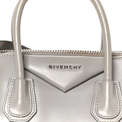 Givenchy Shiny Lord Calfskin Small Antigona Pearl Grey 8 of 10