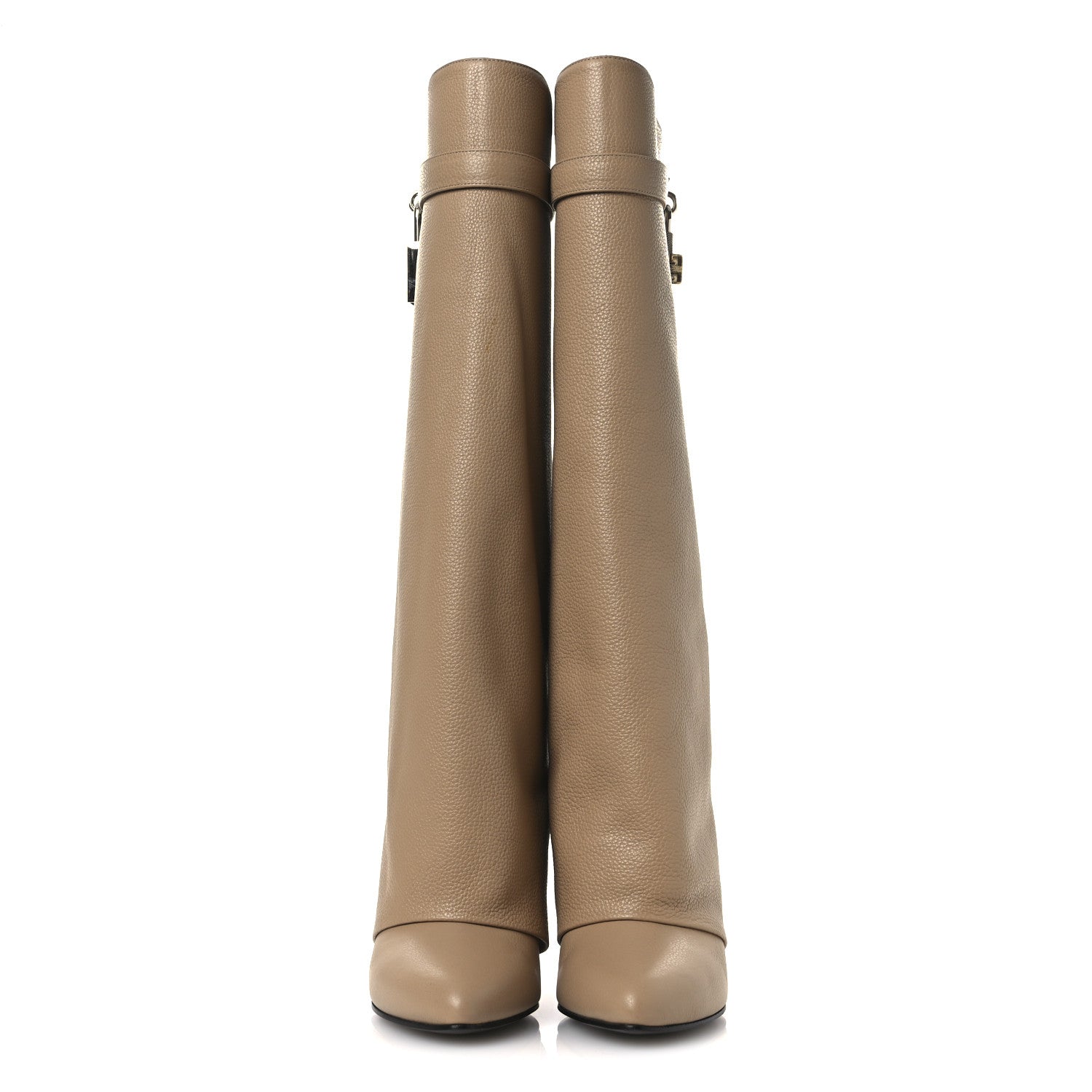 Givenchy Shark Lock Pant Boots 41 Natural Beige 3 of 11