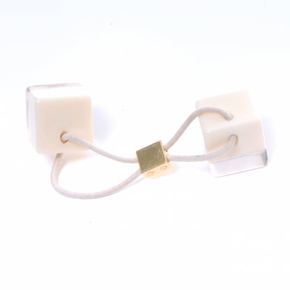 Louis Vuitton Monogram Hair Cubes Inclusion Beige 2 of 5