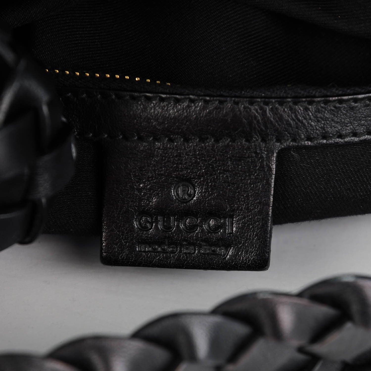 Gucci Monogram Pelham Hobo Black 6 of 7