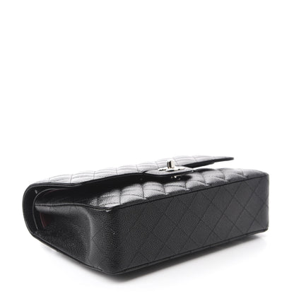 Chanel Caviar Quilted Medium Double Flap Black 4 of 11