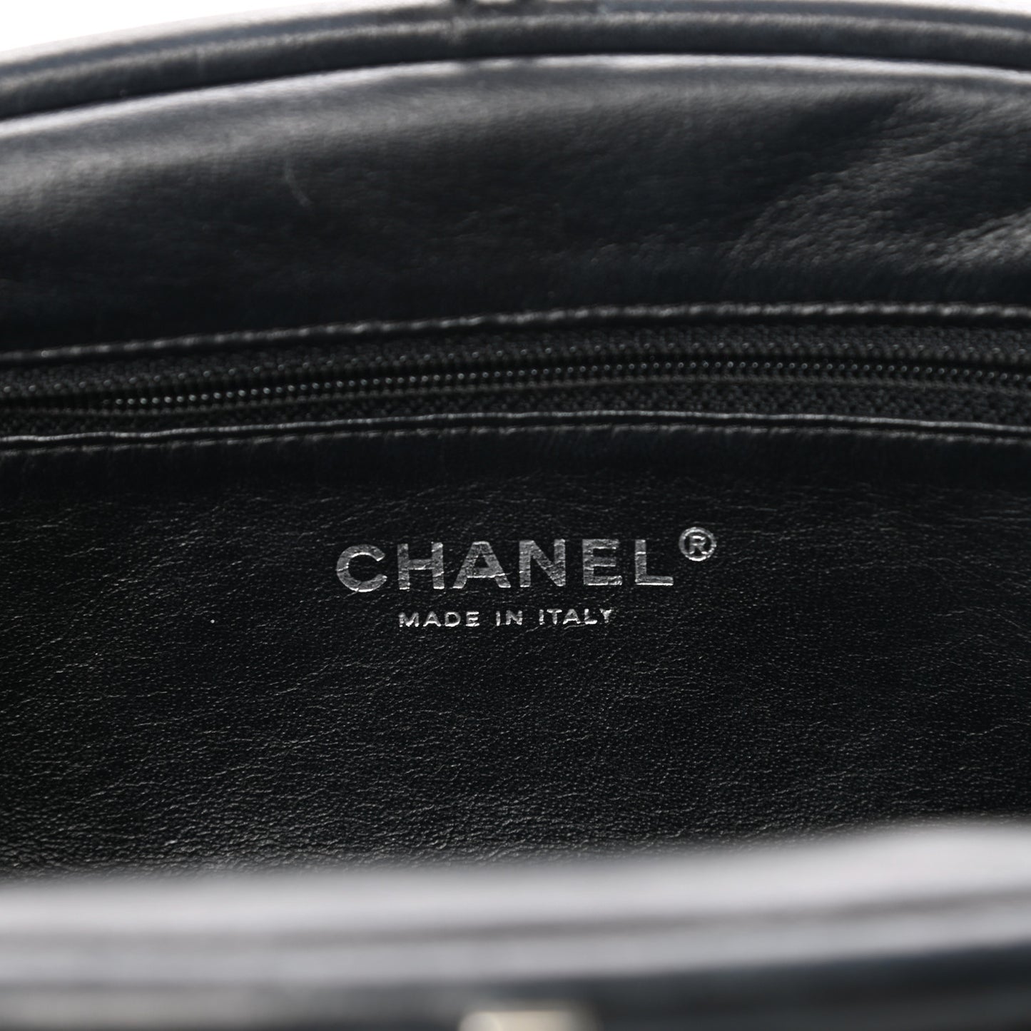 Lambskin Quilted Timeless Clutch Black